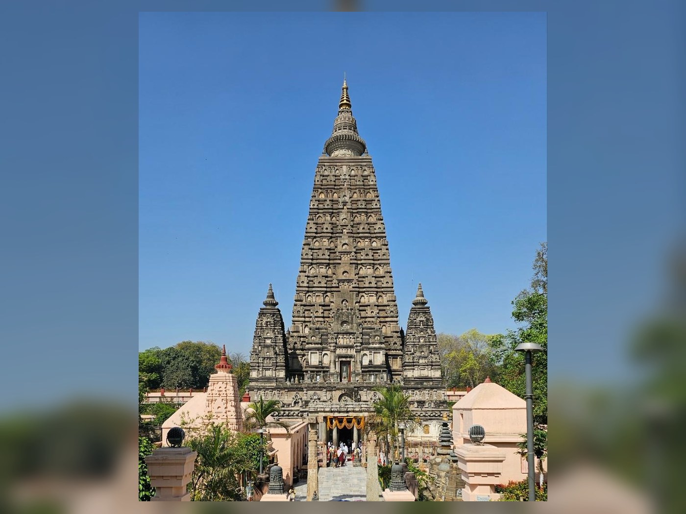 菩提伽耶正覺大塔完整塔身